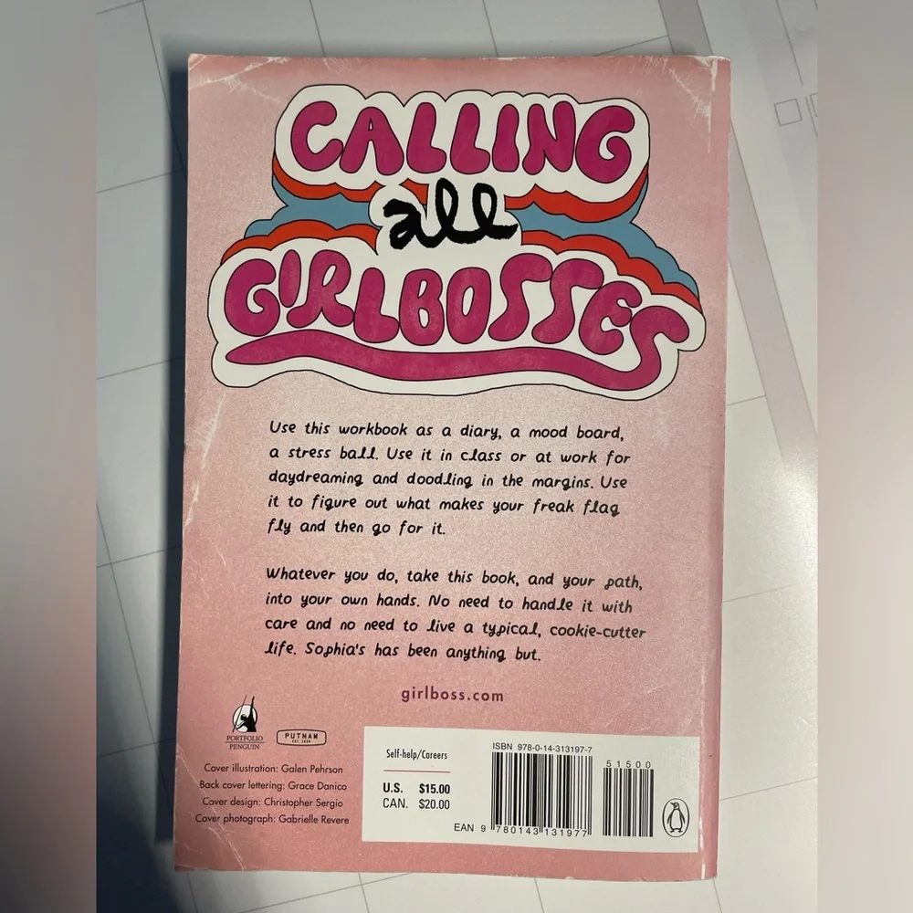 Sophia Amoruso The Girlboss Workbook An Interactive Journal For Winning At Life